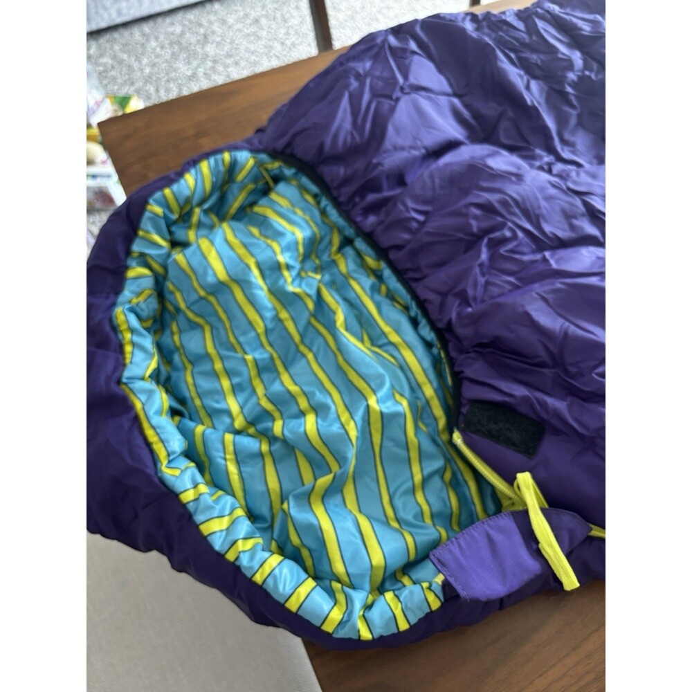 REI Kindercone Mummy Kids Sleeping Bag Purple - Picture 9 of 12